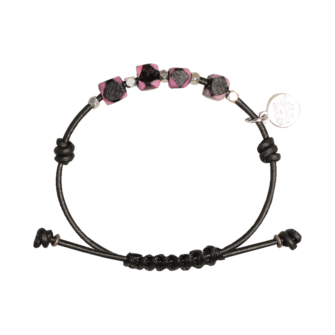 TBH42CDTB027PK TOWTOW.ARCHIVE Zany Dice Bracelet Pink