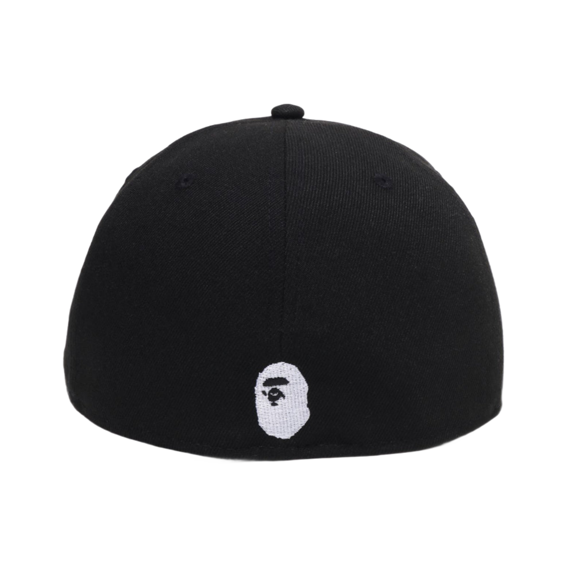 베이프 x 뉴에라 베이스볼 로고 49포티 캡 블랙(BAPE x New Era Baseball Logo 49Forty Cap Black) - 3