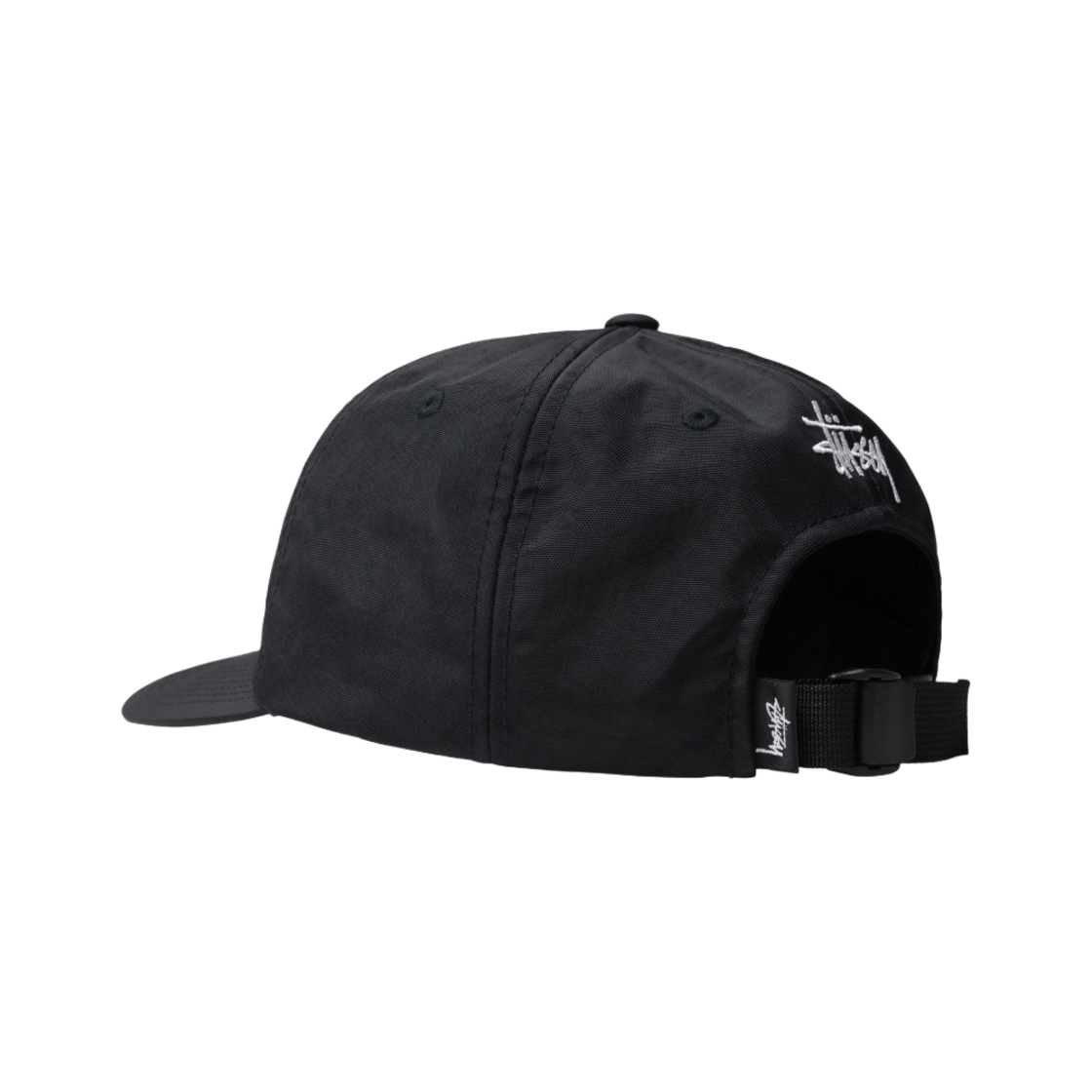 스투시 워시드 나일론 심볼 로우 프로 캡 블랙(Stussy Washed Nylon Symbol Low Pro Cap Black) - 2
