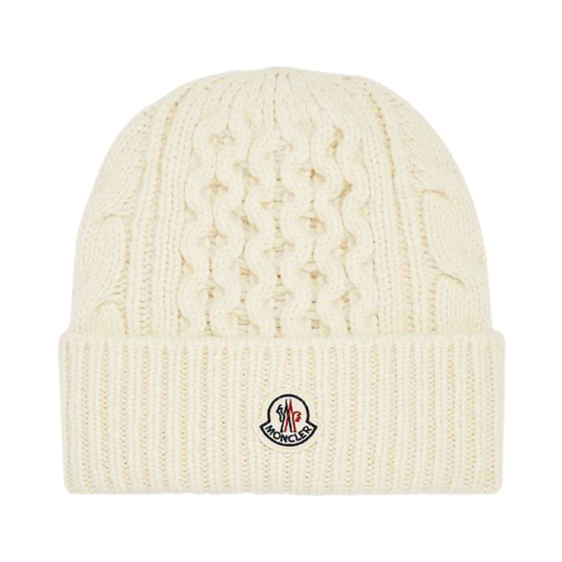 (W) 몽클레르 울 비니 화이트 - 22FW((W) Moncler Wool Beanie White - 22FW)