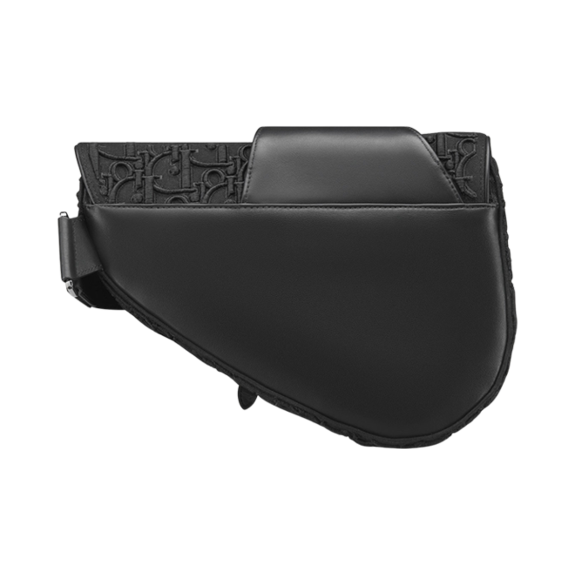 디올 새들 백 블랙 오블리크 레이즈드(Dior Saddle Bag Black Oblique with Raised) - 2