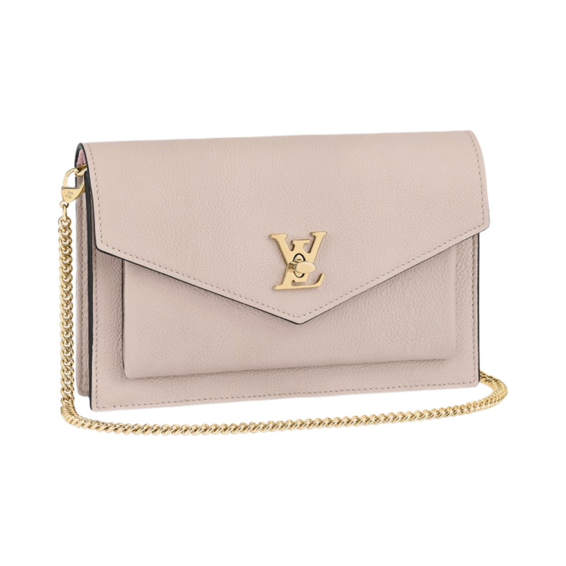 M80673 Louis Vuitton Mylockme Chain Pochette Greige - 대표 이미지 #1