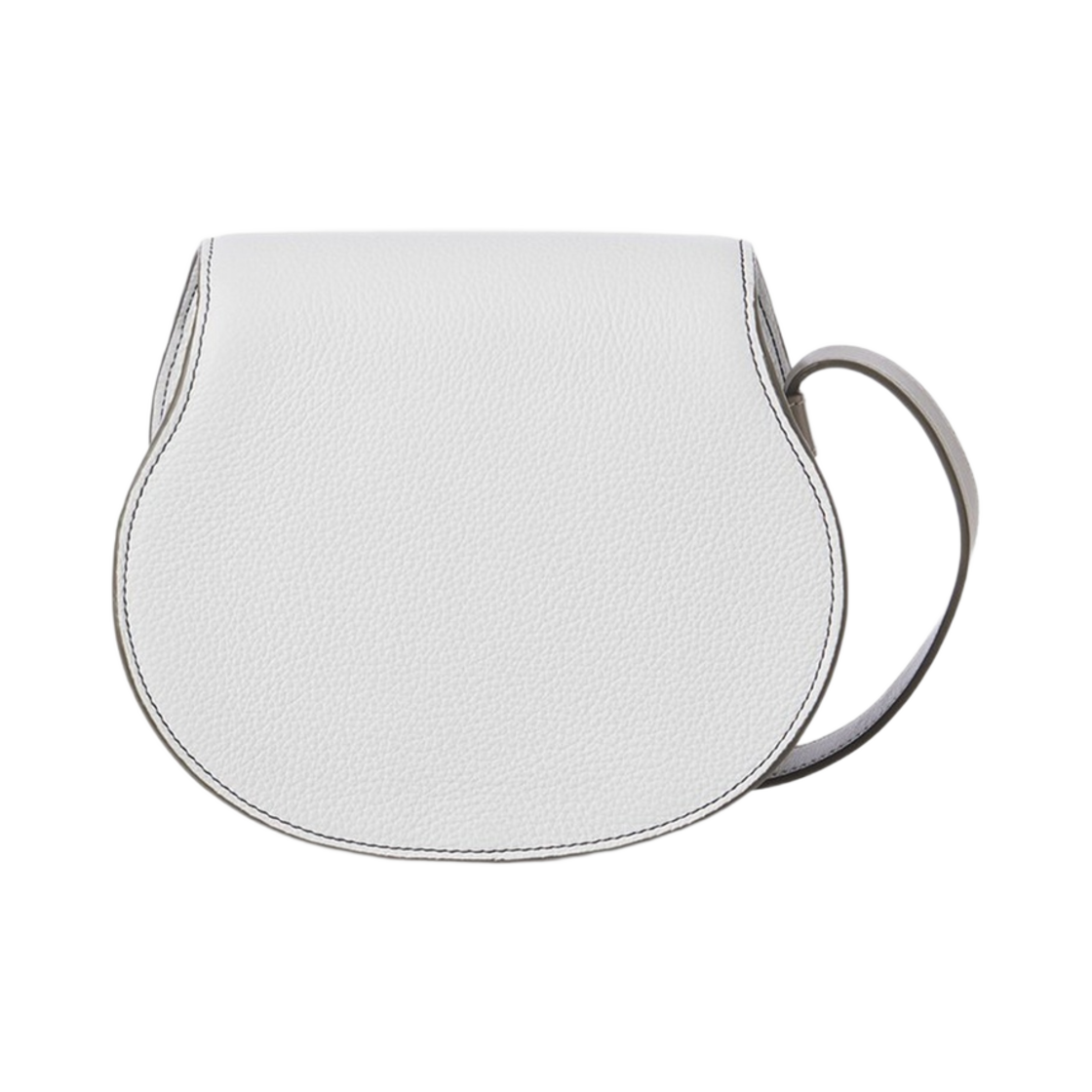 끌로에 마르씨 스몰 새들 백 크리스탈 화이트(Chloe Marcie Small Saddle Bag Crystal White) - 2