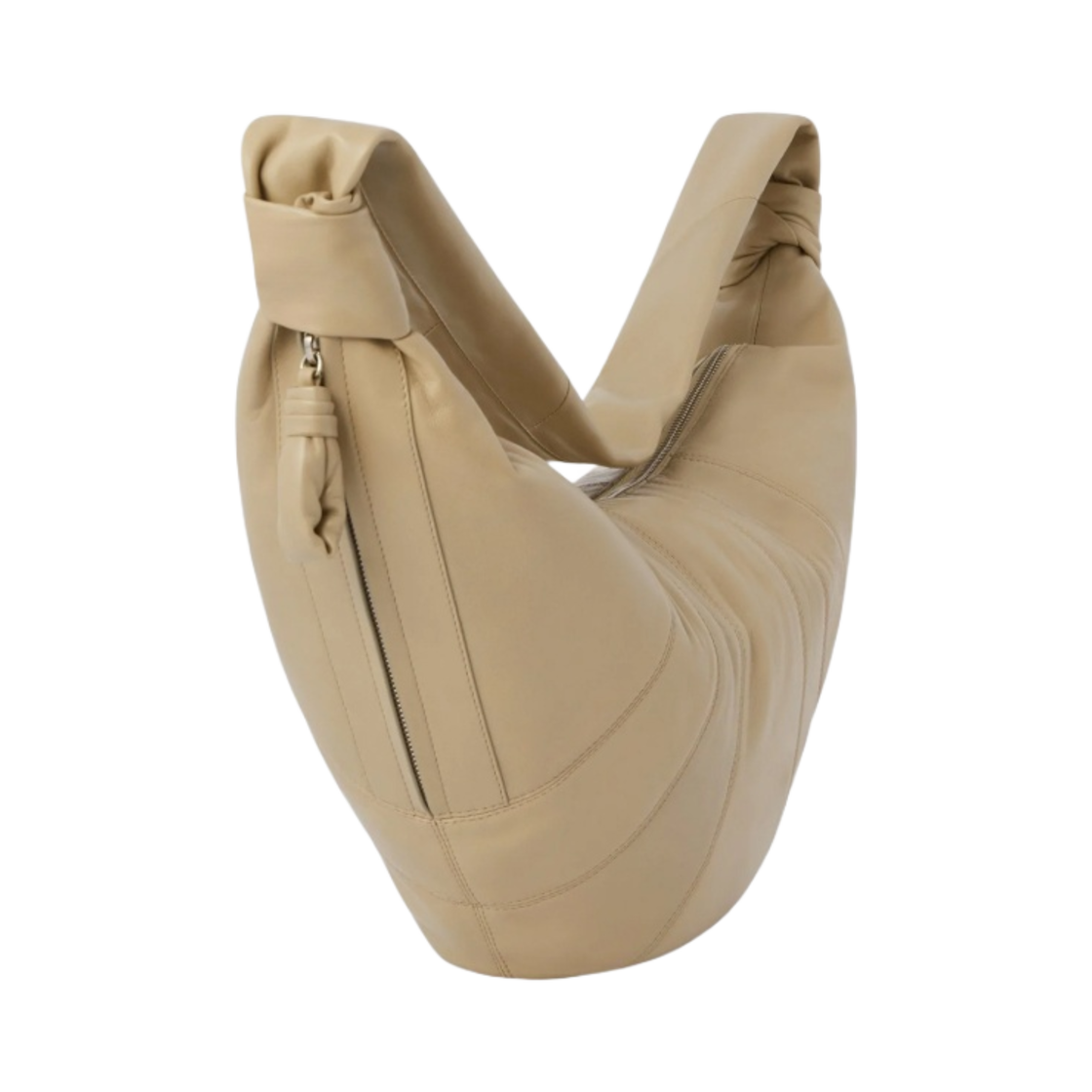 르메르 라지 크루아상 백 소프트 나파 레더 샌드 스톤(Lemaire Large Croissant Bag Soft Nappa Leather Sand Stone) - 2