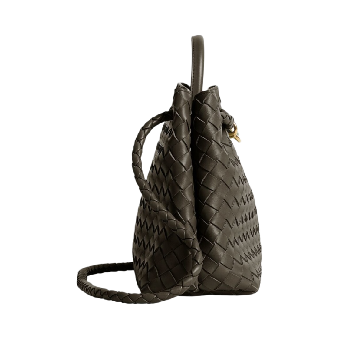 보테가 베네타 미디움 안디아모 카키(Bottega Veneta Medium Andiamo Khaki) - 2