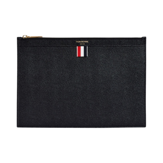 MAC019L-00198-001 Thom Browne Small Tablet Clutch Black