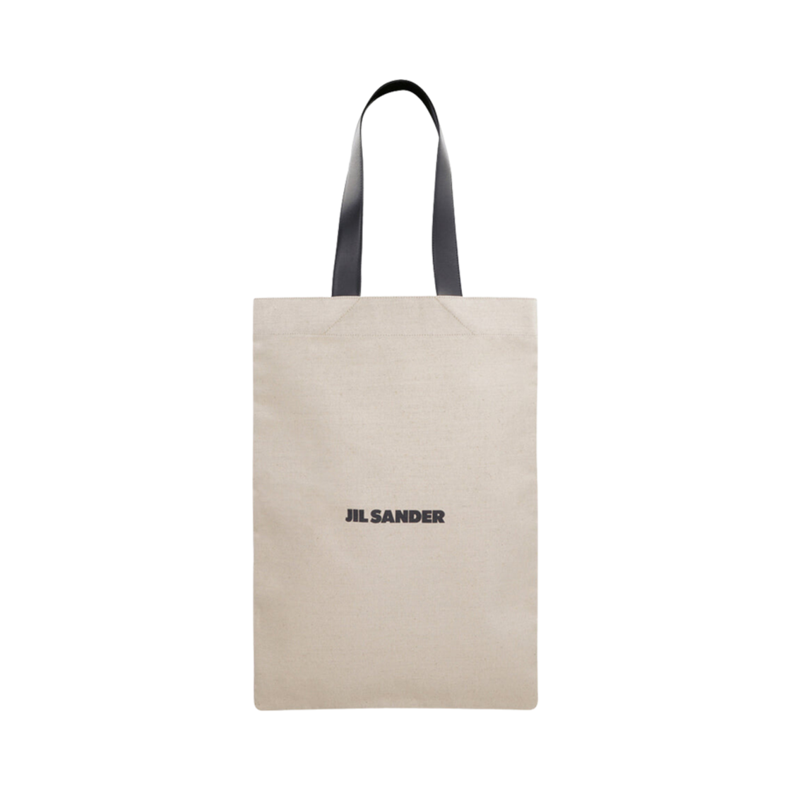 질 샌더 캔버스 토트백 에크루 블랙(Jil Sander Canvas Tote Bag Ecru Black)