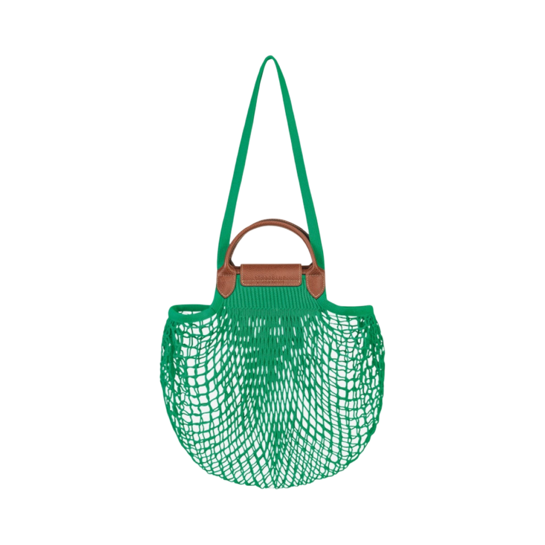 롱샴 르 플리아쥬 필렛 탑 핸들백 그린(Longchamp Le Pliage Filet Top Handle Bag Green) - 3