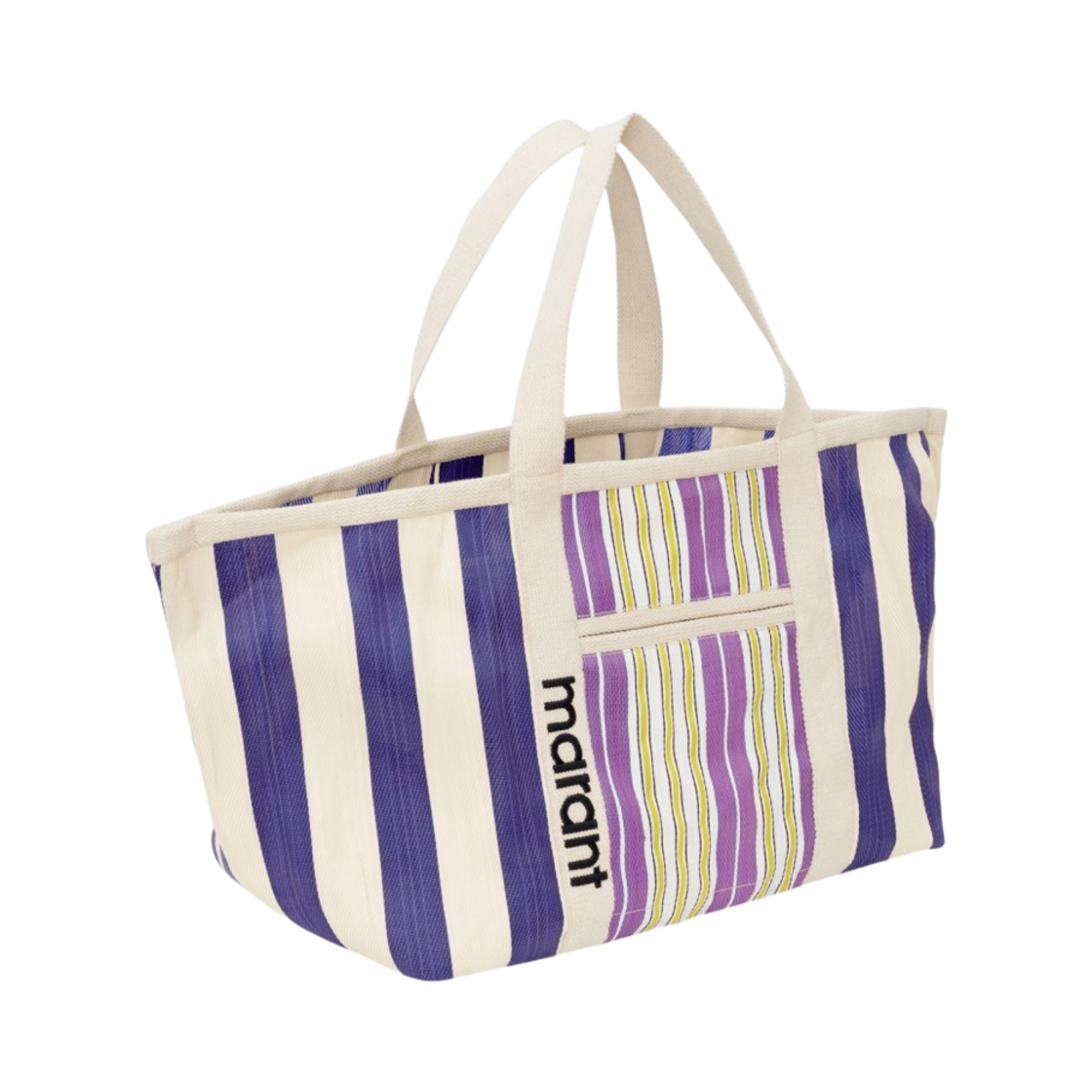 이자벨 마랑 다웬 토트백 멀티컬러 퍼플 - 23SS(Isabel Marant Darwen Tote Bag Multicolor Purple - 23SS) - 2