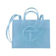 Telfar Medium Shopping Bag Pool Blue