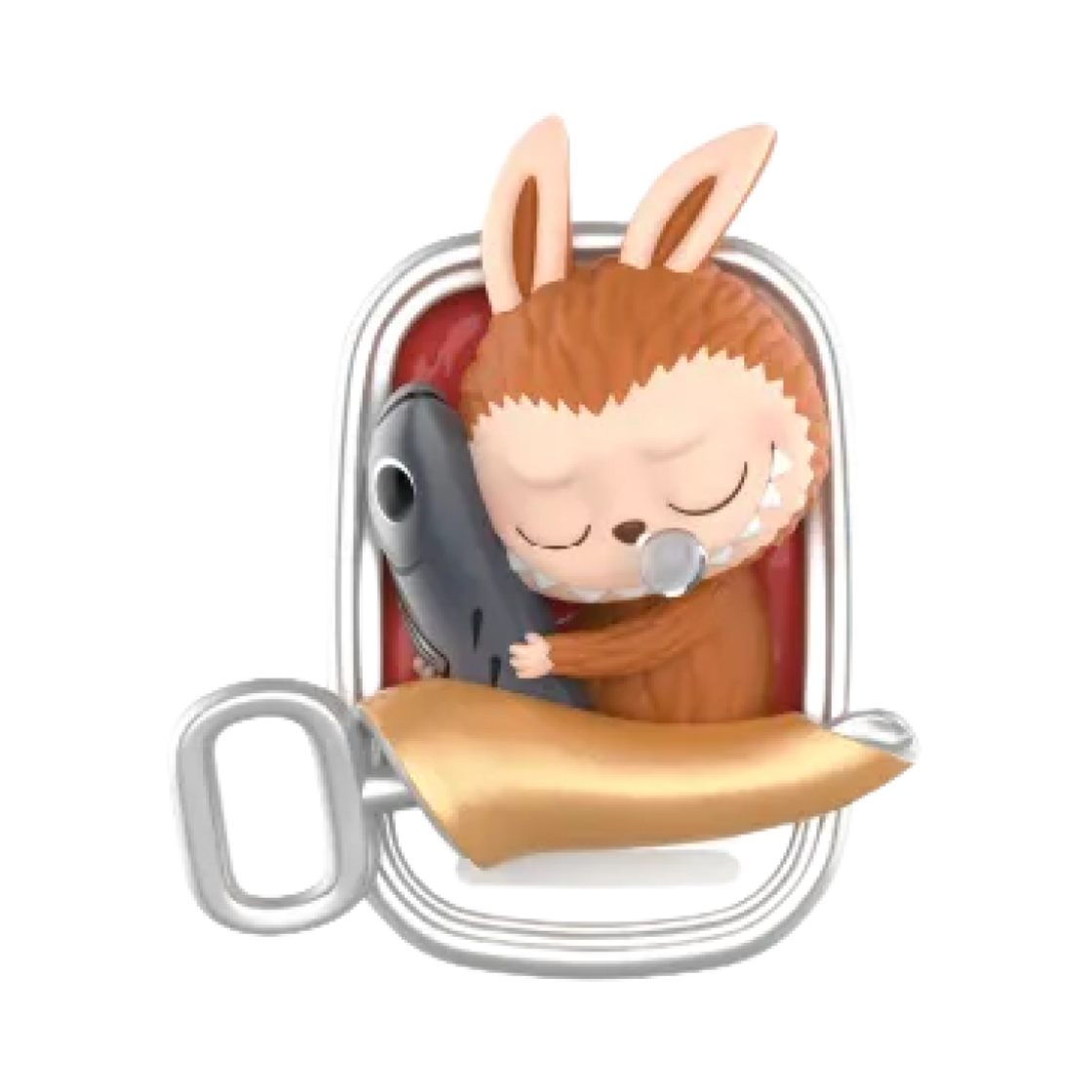 팝마트 라부부 더 몬스터즈 와키 마트 시리즈 피규어 정어리 통조림 (개봉 박스)(Pop Mart Labubu The Monsters Wacky Mart Series Figures Canned Sardines (Opened Case))