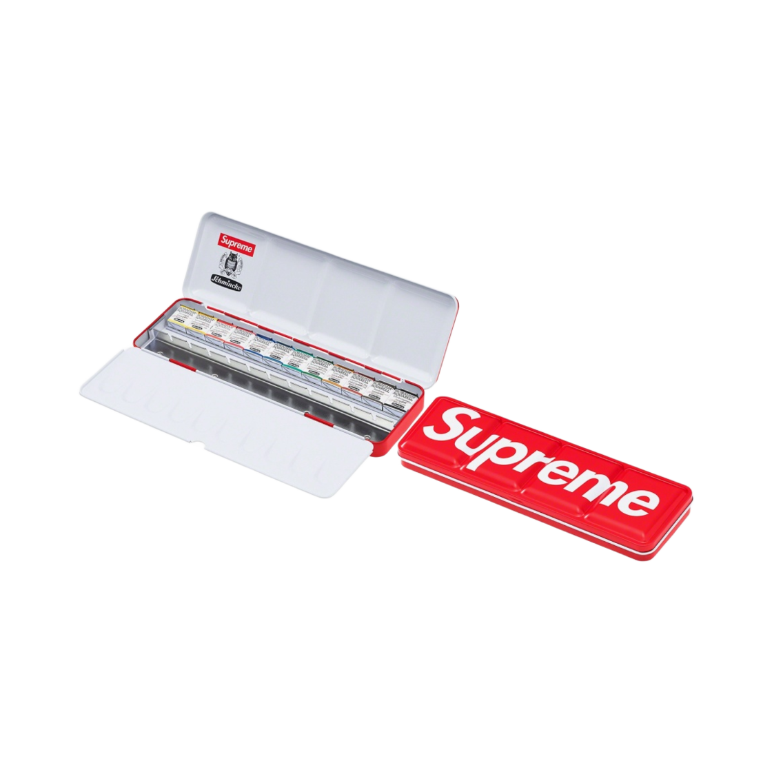 슈프림 쉬민케 12컬러 워터컬러 세트 레드 - 22FW(Supreme Schmincke 12-Color Watercolor Set Red - 22FW) - 1