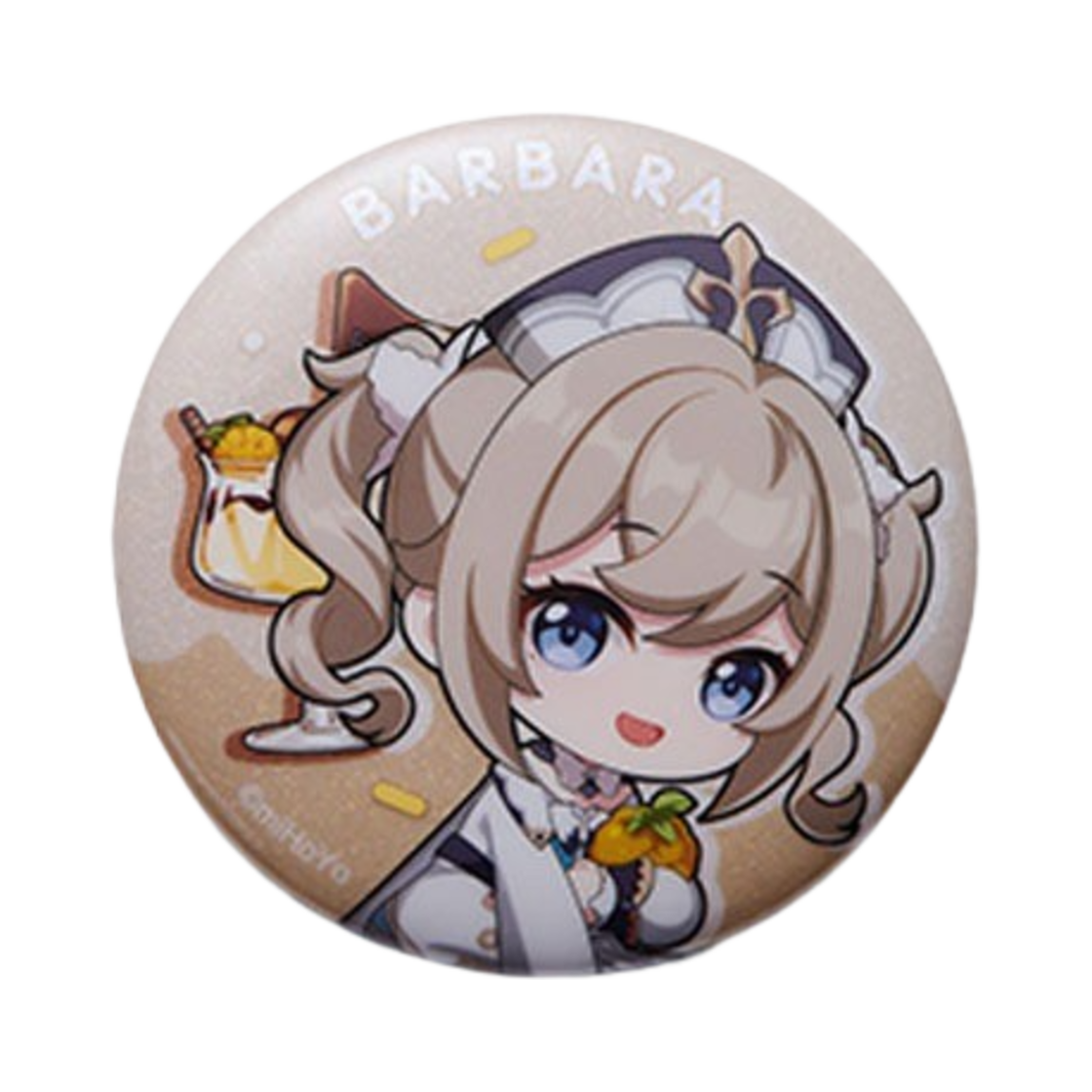 원신 달콤한 여름 캔뱃지 바바라(Genshin A Sweet Summer Series Badge Barbara)