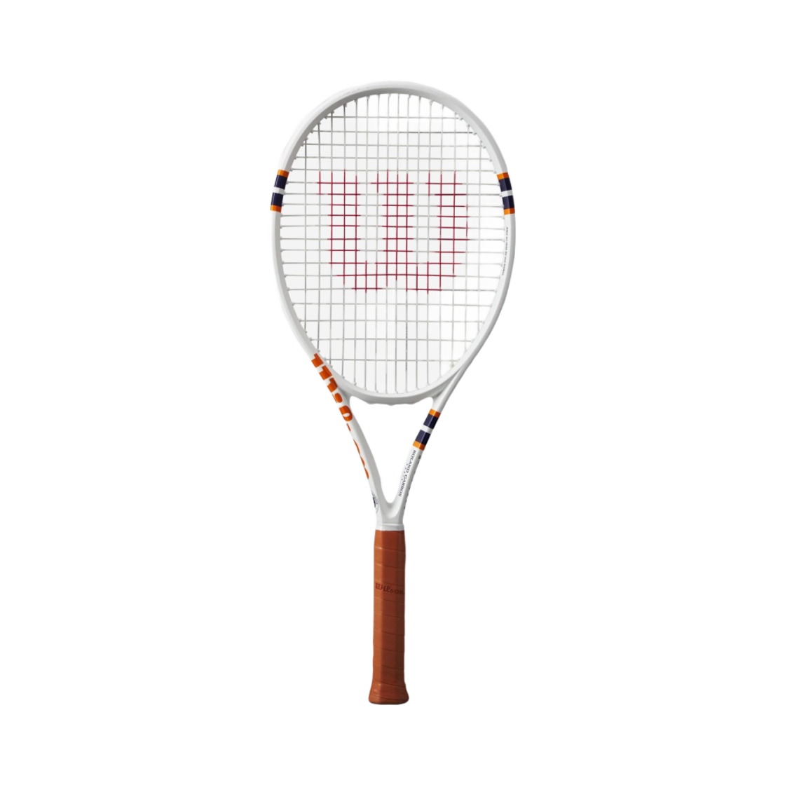 윌슨 롤랑 가로스 클래시 100L V2 280g 화이트 RG 오렌지 (스트링 미포함)(Wilson Roland Garros Clash 100L V2 280g White RG Orange (Without String))