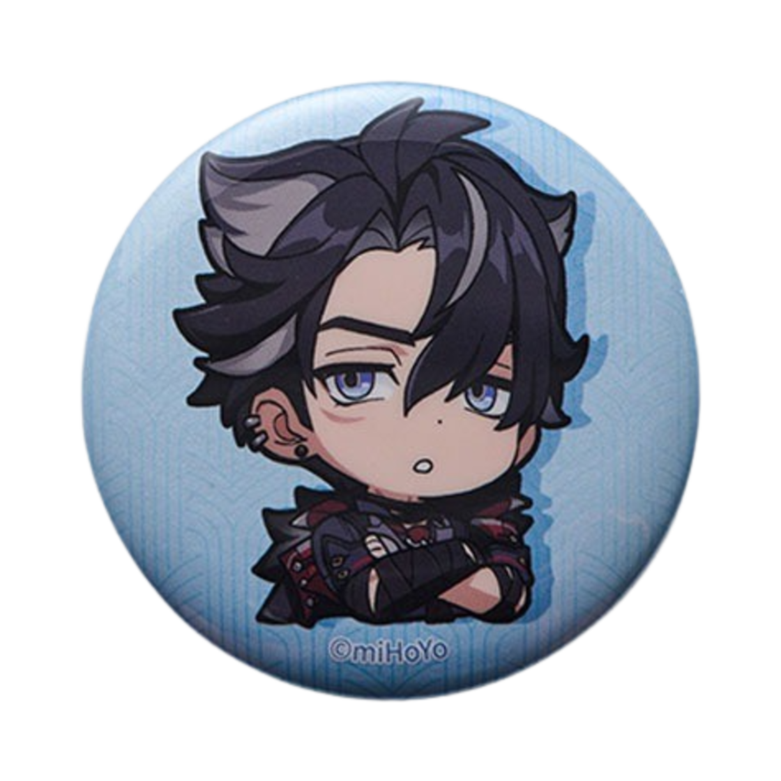 6976525006213 Genshin BadgeChibi Character Wriothesley