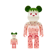 Bearbrick x Clot Summer Fruits Snow Strawberry 100% & 400% Set