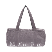 Matin Kim Logo Sporty Duffel Bag Grey