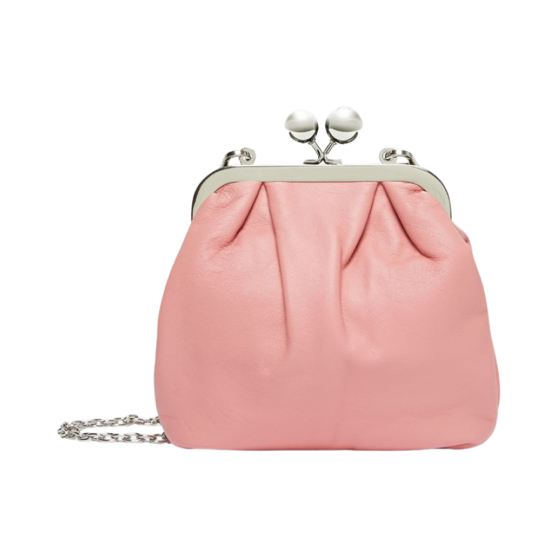 PIAVEWE-060 Weekend Max Mara Piavewe XXS Pasticcino Bag in Nappa Leather Antique Rose