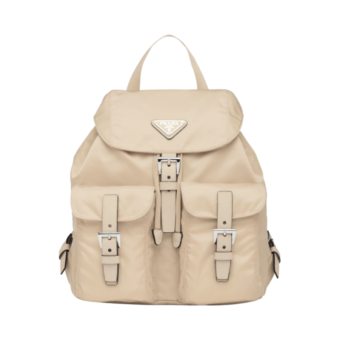 프라다 리나일론 스몰 백팩 데저트 베이지(Prada Re-Nylon Small Backpack Desert Beige)