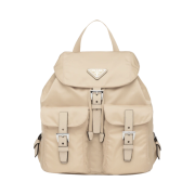 Prada Re-Nylon Small Backpack Desert Beige