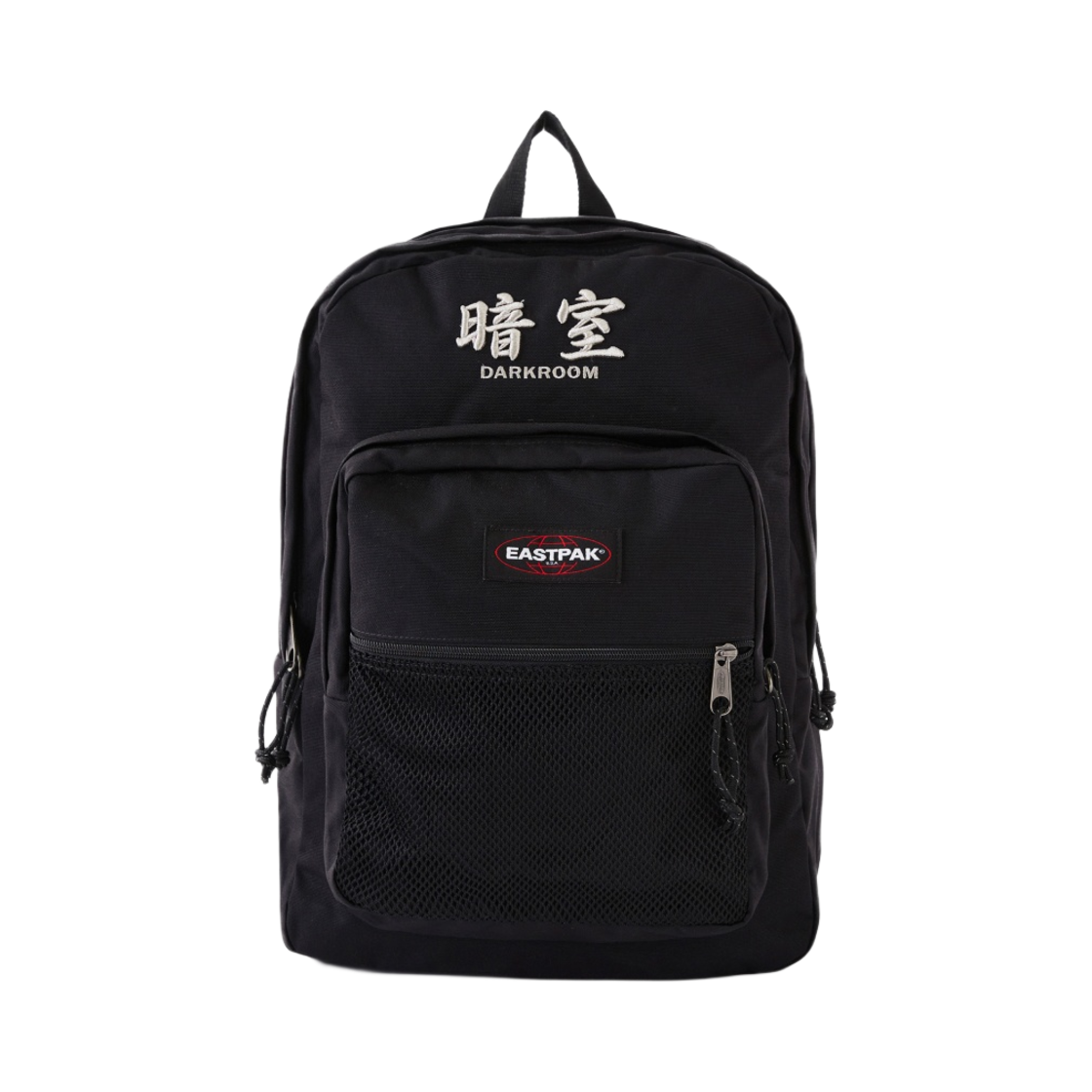 다크룸 스튜디오 x 이스트팩 피나클 백팩 블랙 실버(Darkr8m Studio x Eastpak Pinnacle Backpack Black Silver)