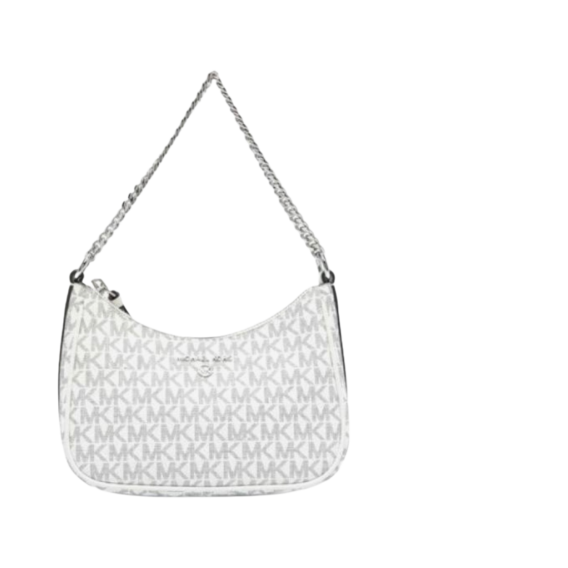 32S2ST9C1V089 Michael Kors Jet Set Charm Small Logo Pochette White