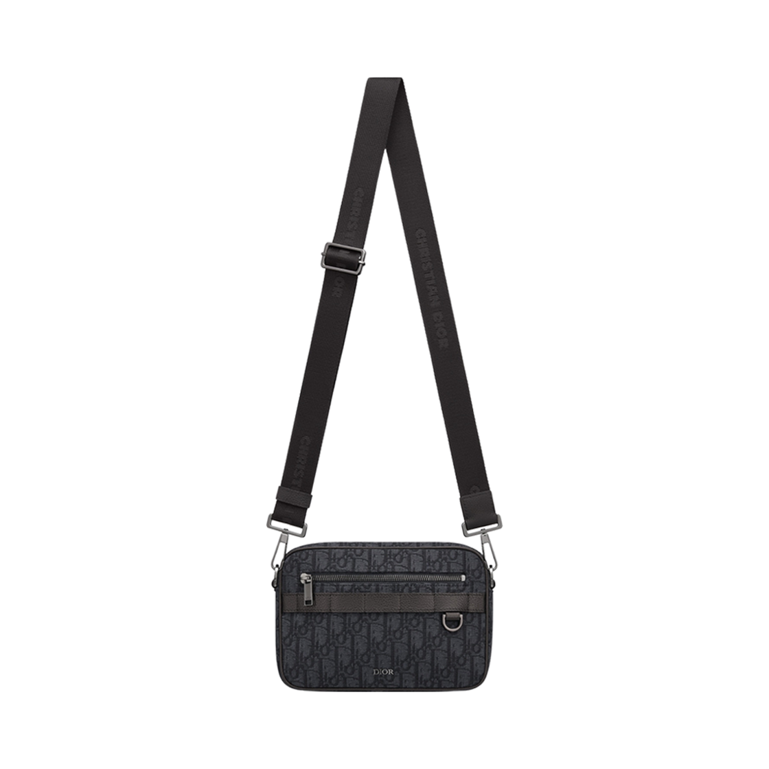 디올 사파리 백 스트랩 블랙(Dior Safari Bag With Strap Black) - 4