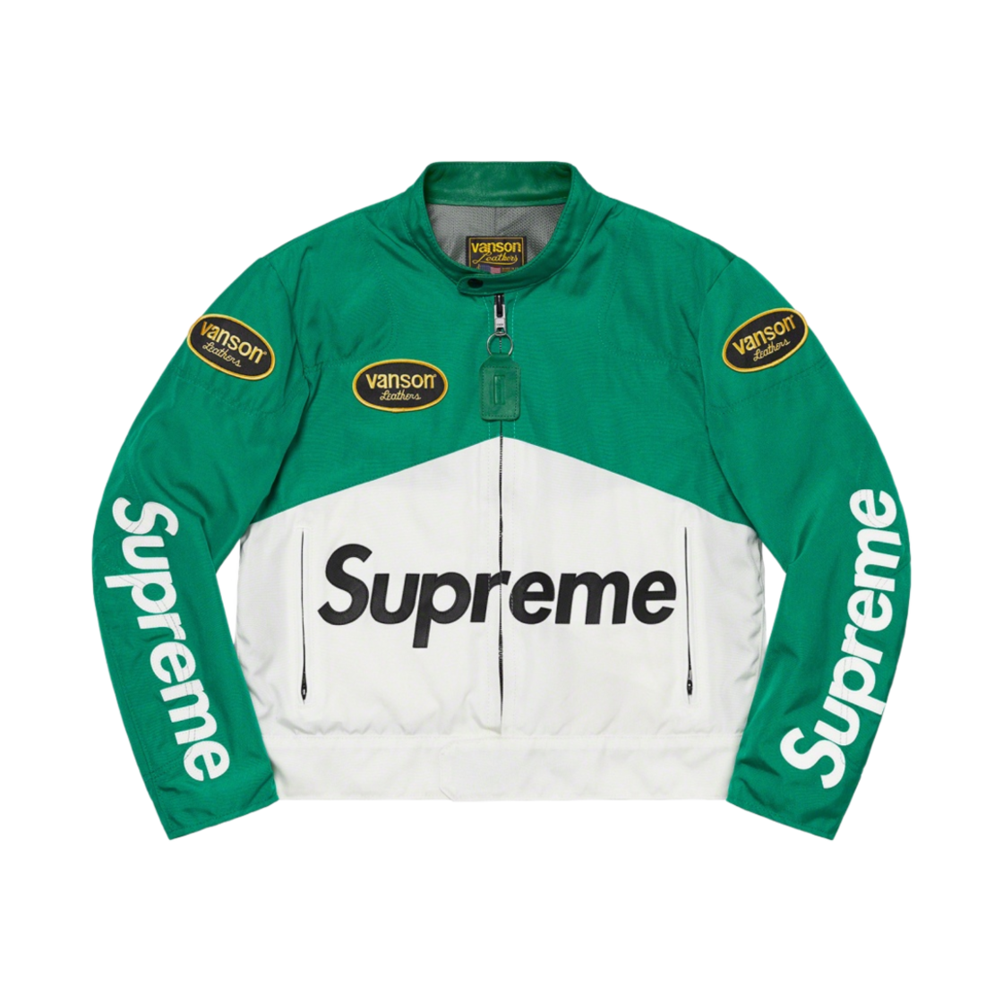 슈프림 x 밴슨 레더스 코듀라 자켓 그린 - 21SS(Supreme x Vanson Leathers Cordura Jacket Green - 21SS)