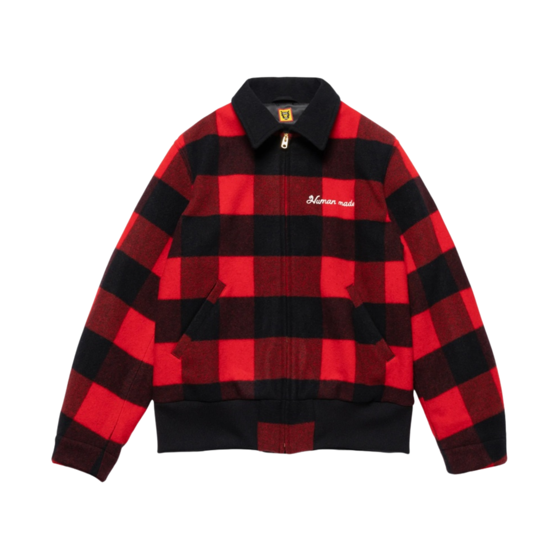 휴먼 메이드 집업 럼버 자켓 레드(Human Made Zip-Up Lumber Jacket Red) - 2
