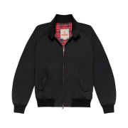 Baracuta G9 Regular fit Harrington Jacket Black