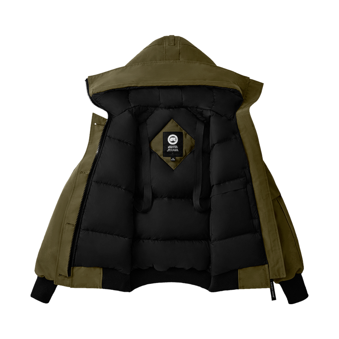 (W) 캐나다 구스 칠리왁 봄버 헤리티지 밀리터리 그린((W) Canada Goose Chilliwack Bomber Heritage Military Green) - 2