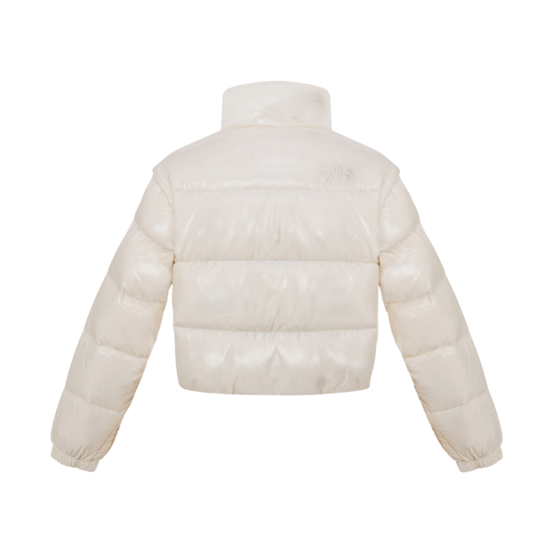 (W) 노스페이스 글로시 DT RDS 다운 자켓 크림((W) The North Face Glossy DT RDS Down Jacket Cream) - 2