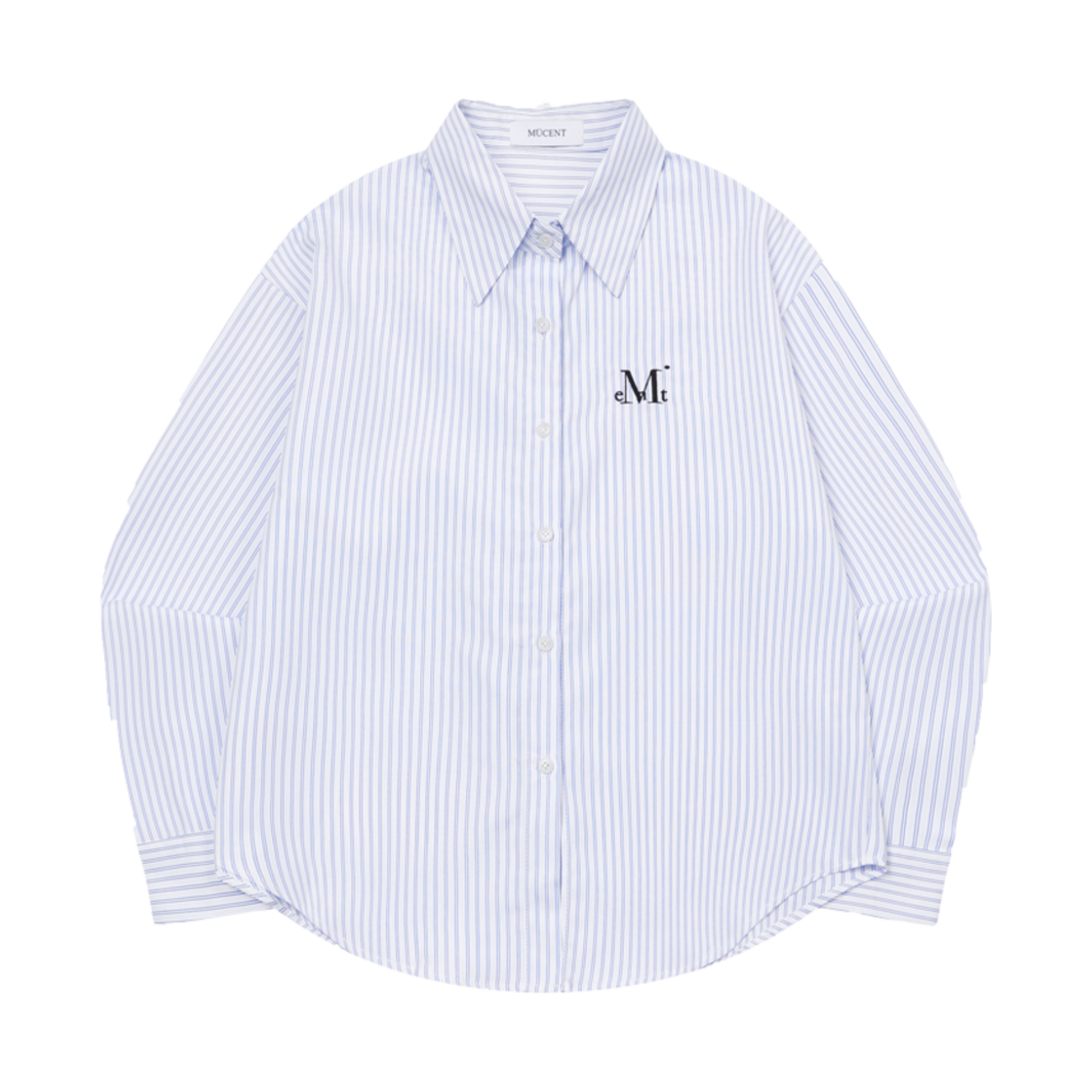 무센트 보나 시그니처 스트라이프 셔츠 라이트 아이보리(MUCENT Bona Signature Stripe Shirts Ivory)