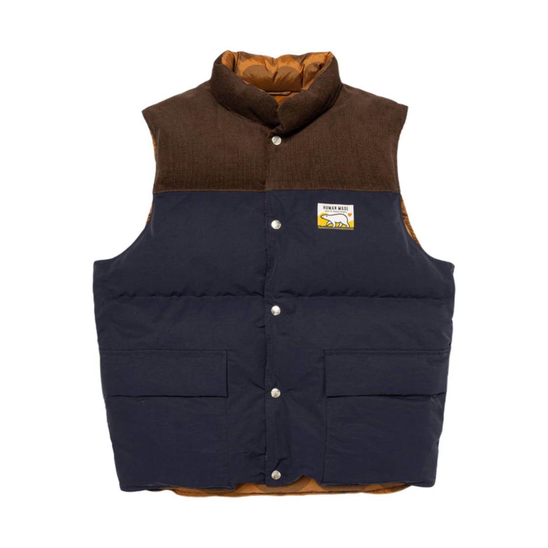 【美品】HUMANMADE PADDED VEST ジャケット Human Made Men's Padded Vest in Green Human Made