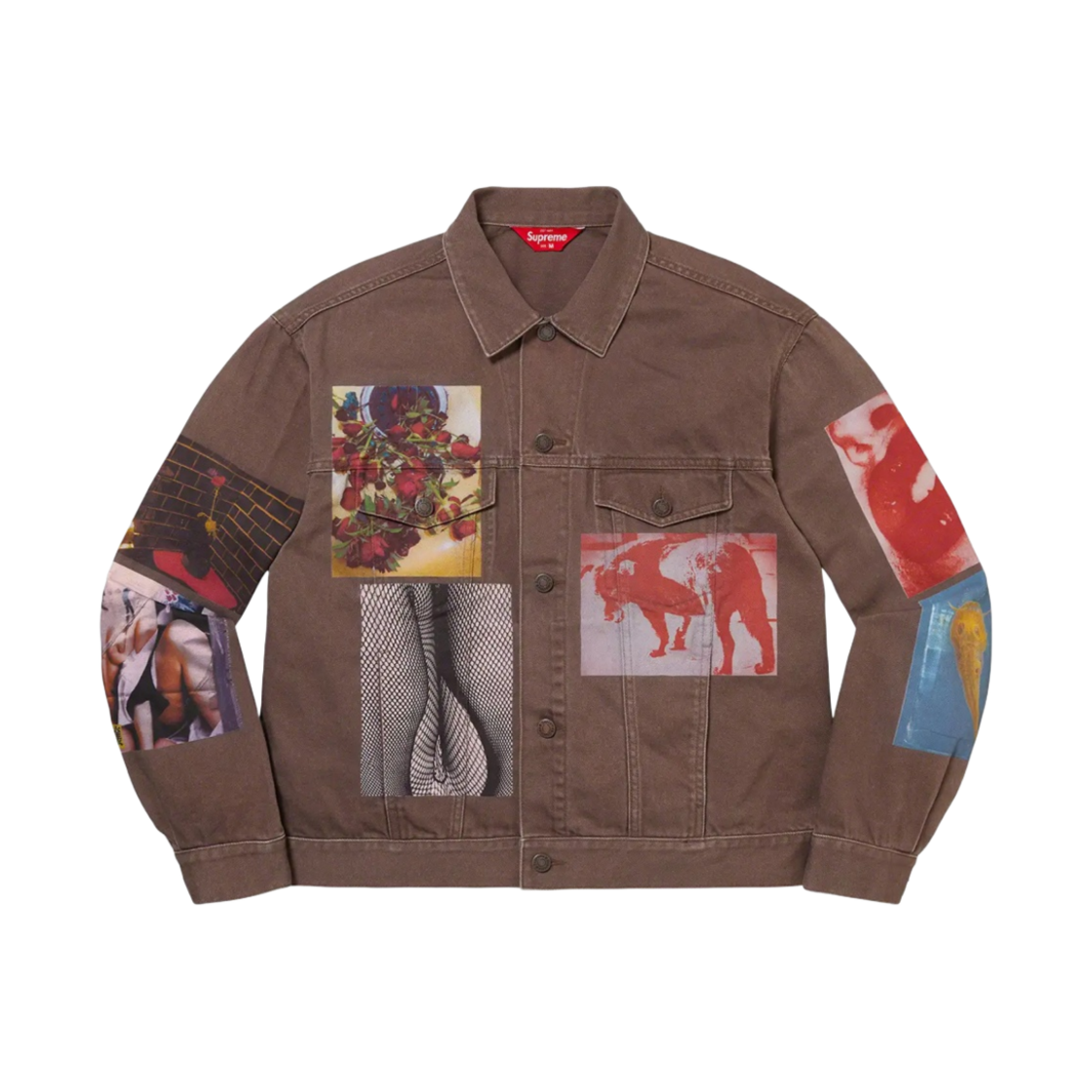 슈프림 x 모리야마 다이도 데님 트러커 자켓 브라운 - 22SS(Supreme x Daido Moriyama Denim Trucker Jacket Brown - 22SS) - 1