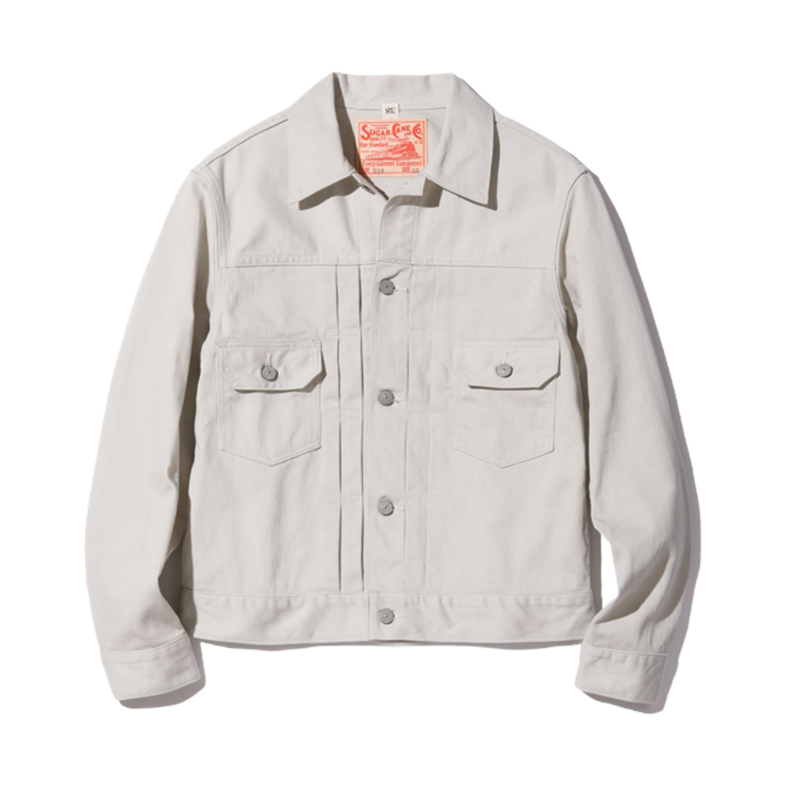 SC15290 Sugar Cane 11 oz. Cotton Pique Jacket 1953 Model Off White