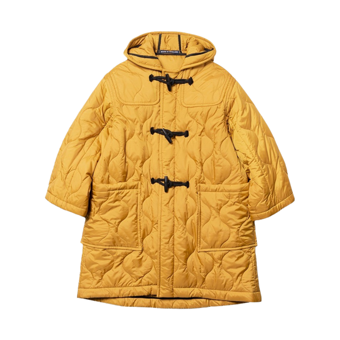 런던 트레디션 멜리나 레이디스 퀼티드 코트 요크 옐로우 9902(London Tradition Melina Ladies Quilted Coat York Yellow 9902)