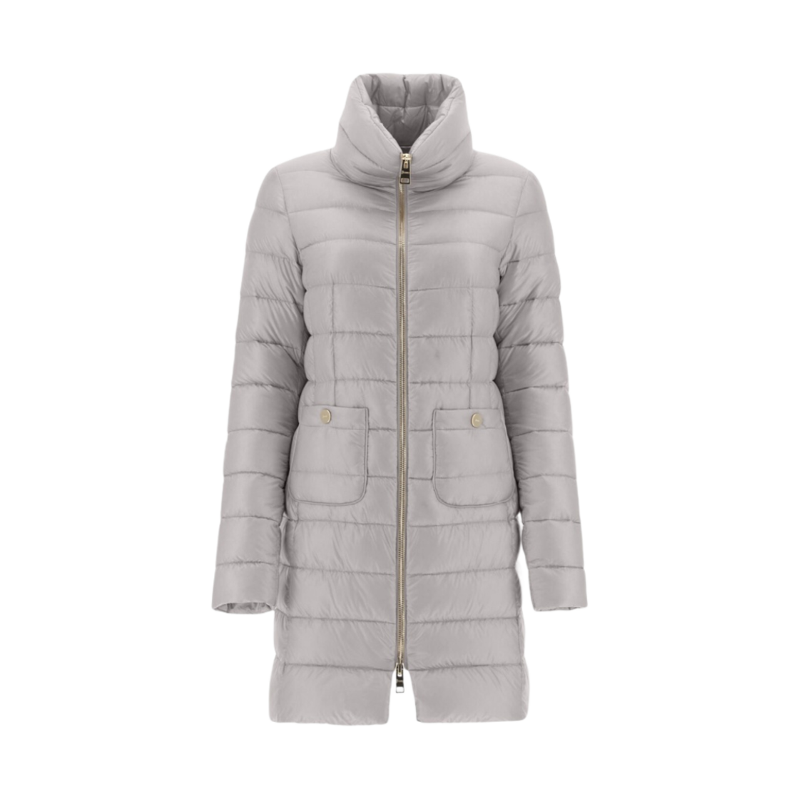 PI0002DIC-12017-9402 (W) Herno Maria Coat Grey Pearl