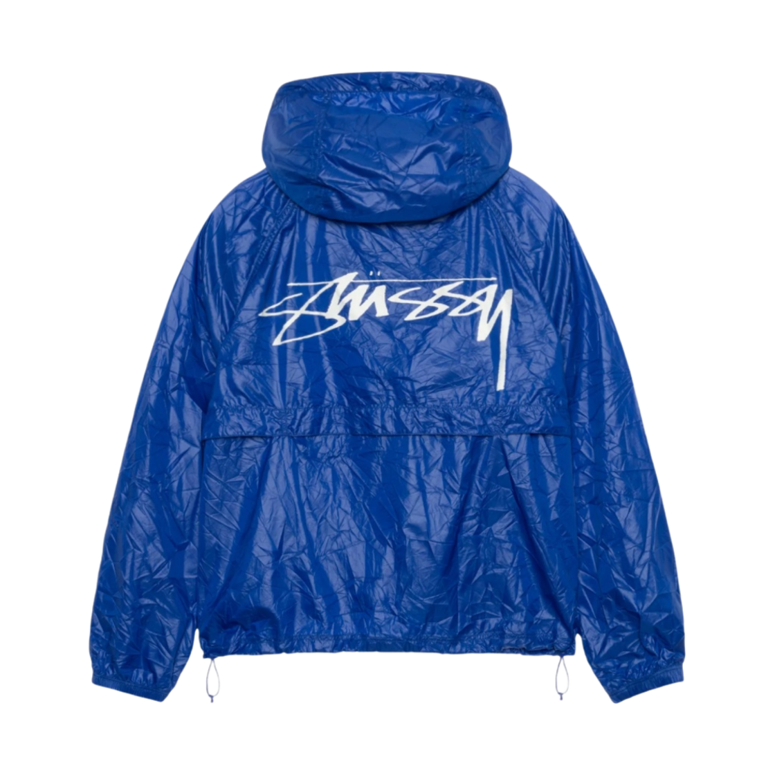 STUSSY “BEACH SHELL WRINKLED NYLON” Stussy Wrinkled Nylon Beach Shell Jacket Magenta Men's
