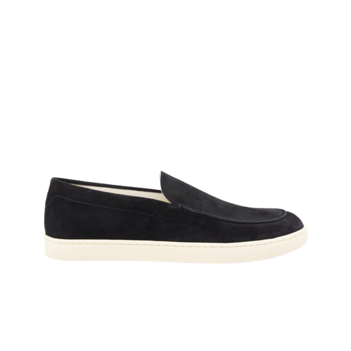 브루넬로 쿠치넬리 쉐브론 이펙트 스웨이드 로퍼 나이트(Brunello Cucinelli Chevron Effect Suede Loafers Night)