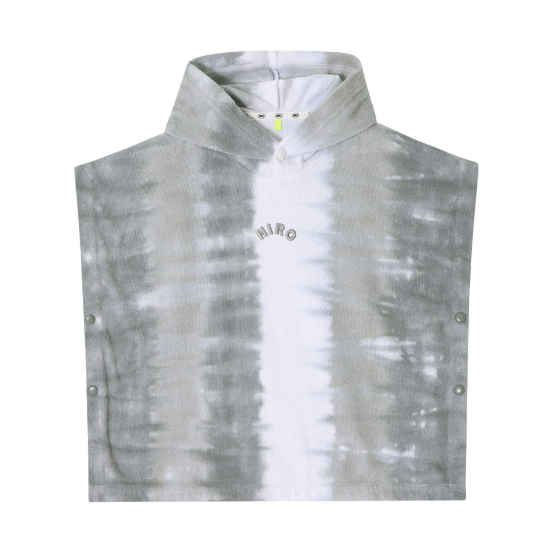 (키즈) 히로 타이다이 테리 가운 그레이((Kids) Hiro Tie Dye Terry Gown Grey)
