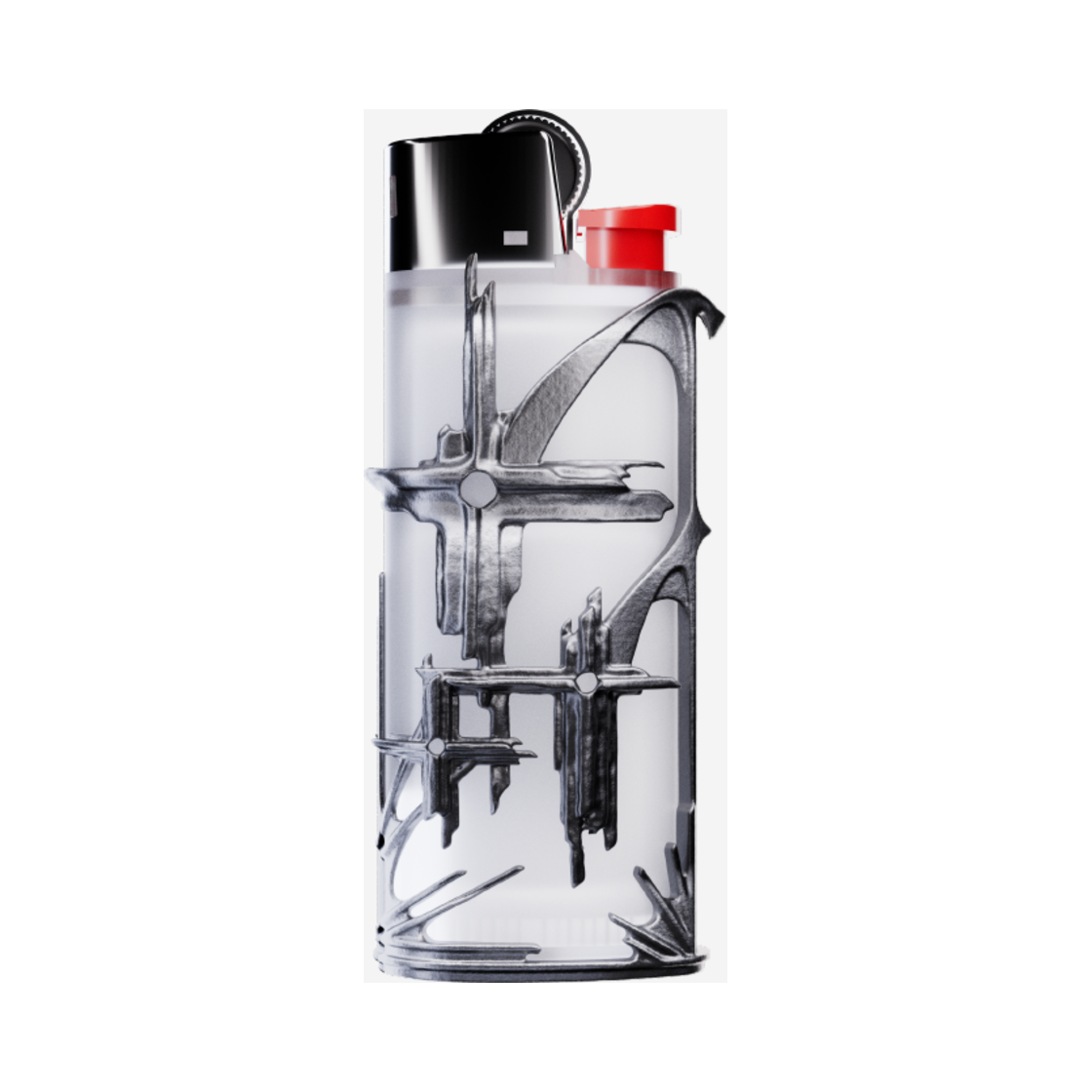 309 Test Artifact Shard Lighter Case 002 Steel