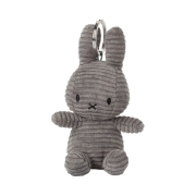 Miffy x Bon Ton Toys Keychain Corduroy Grey