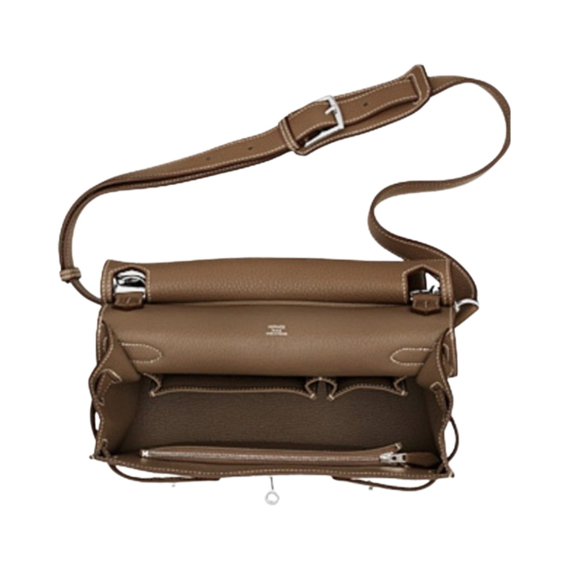 에르메스 집시에르 28 백 클레망스 & 팔라듐 하드웨어 에뚜쁘(Hermes Jypsiere 28 Bag Clemence & Palladium Etoupe) - 4