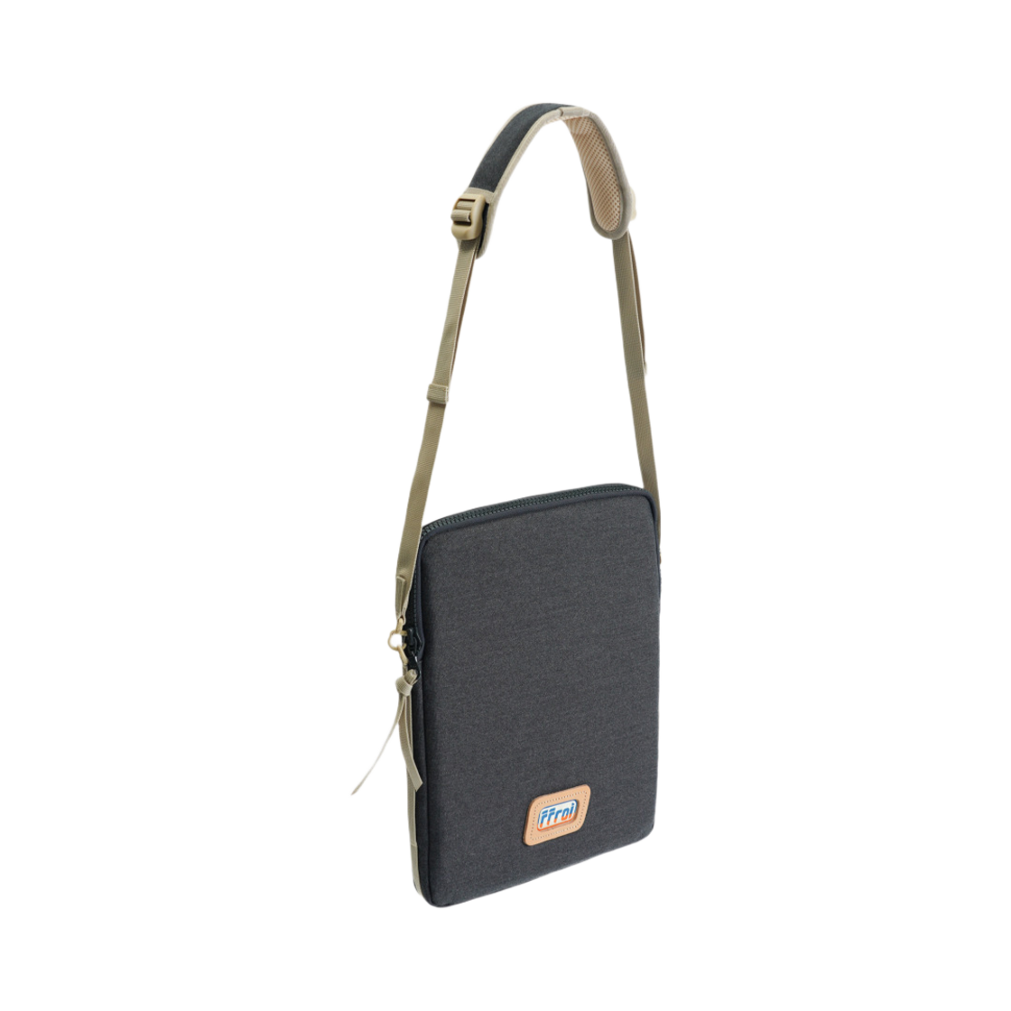 new laptop pouch_05 FFROI Traveller New Laptop Pouch 14inch Shoulder Strap Gray