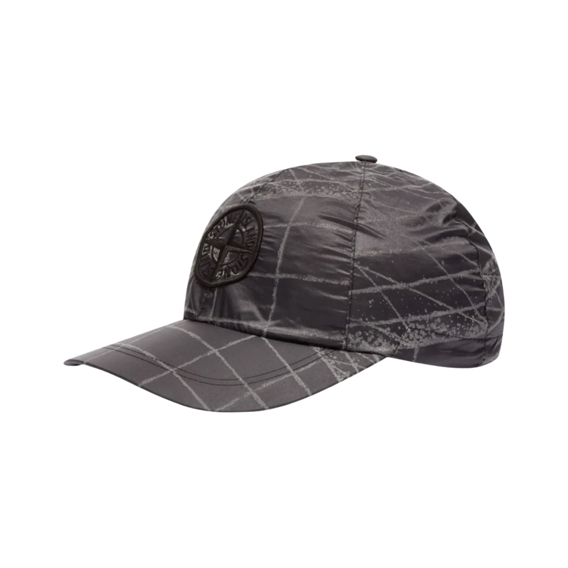 스톤 아일랜드 99598 리플렉티브 그리드 온 라미 캡 퓨터 그레이 - 21SS(Stone Island 99598 Reflective Grid On Lamy Cap Pewter Grey - 21SS)