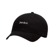 Nike Club Unstructured Tennis Cap Black White