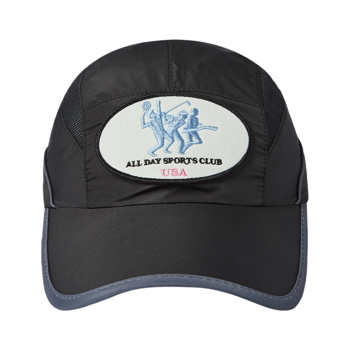 NV24FACA02BK N ARCHIVE All Day Sports Club Cap Black - 대표 이미지 #1