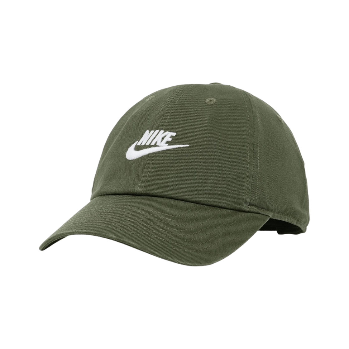 나이키 클럽 언스트럭처 퓨추라 워시드 캡 카키(Nike Club Unstructured Futura Washed Cap Khaki)