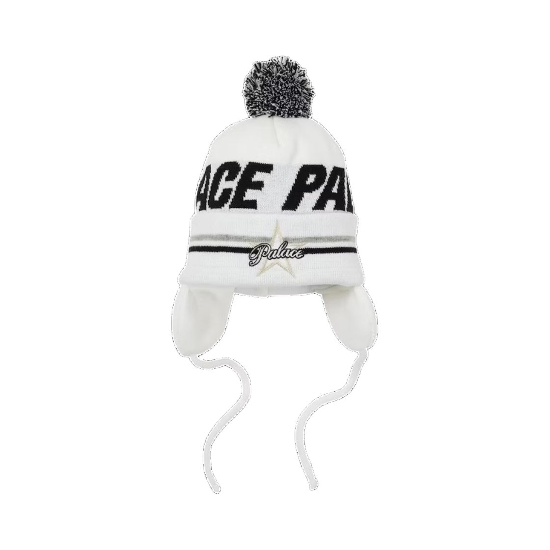 팔라스 시티 이어플랩 비니 화이트 - 21FW(Palace City Earflap Beanie White - 21FW) - 1
